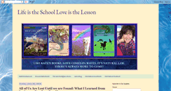 Desktop Screenshot of lifeistheschoolloveisthelesson.com